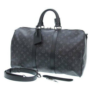 Louis Vuitton Eclipse Black Keepall Bandouliere